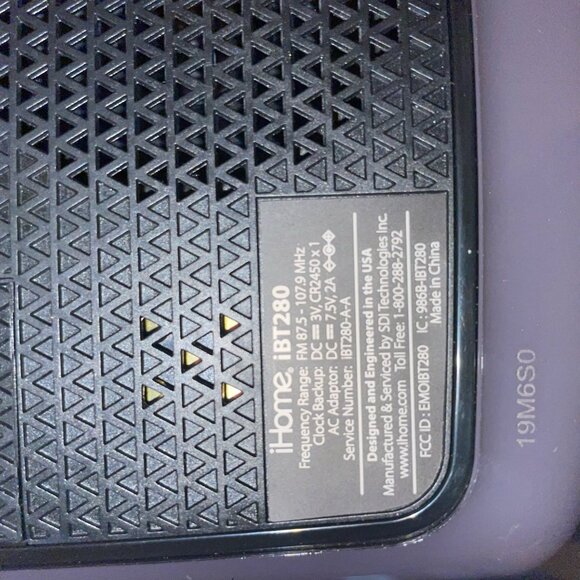 IHome IBT280 - Picture 4 of 5